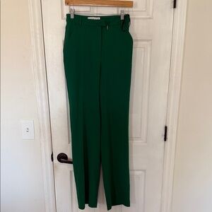 Chic Green Women's Trousers